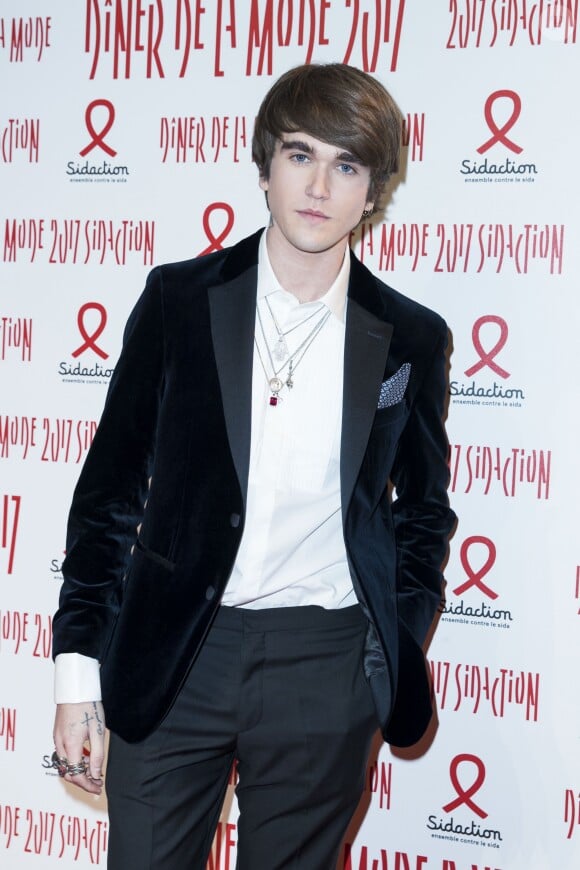 Gabriel-Kane Day-Lewis - Photocall de la 15ème édition du "Dîner de la mode du Sidaction" au Grand Palais à Paris, le 26 janvier 2017.