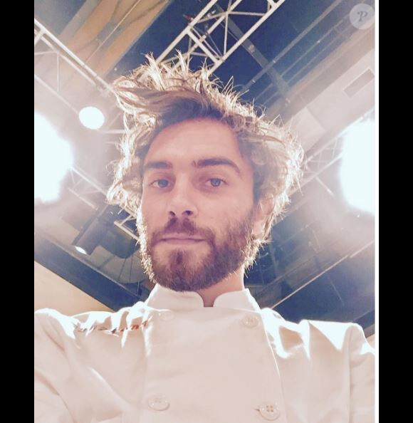 Thomas Letourneur lors du tournage de "Top Chef 2017", Instagram 2017