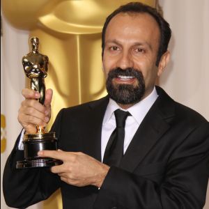 Asghar Farhadi aux Oscars 2012.