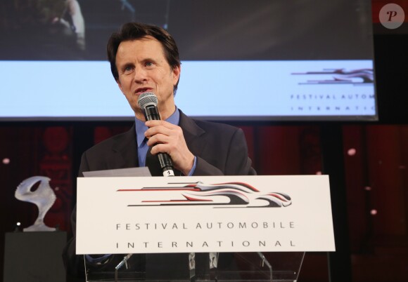 Vincent Perrot lors de la soirée d'inauguration de l'exposition 'Concept Cars' à l'Hôtel National des Invalides à Paris le 31 Janvier 2017. © Denis Guignebourg/Bestimage