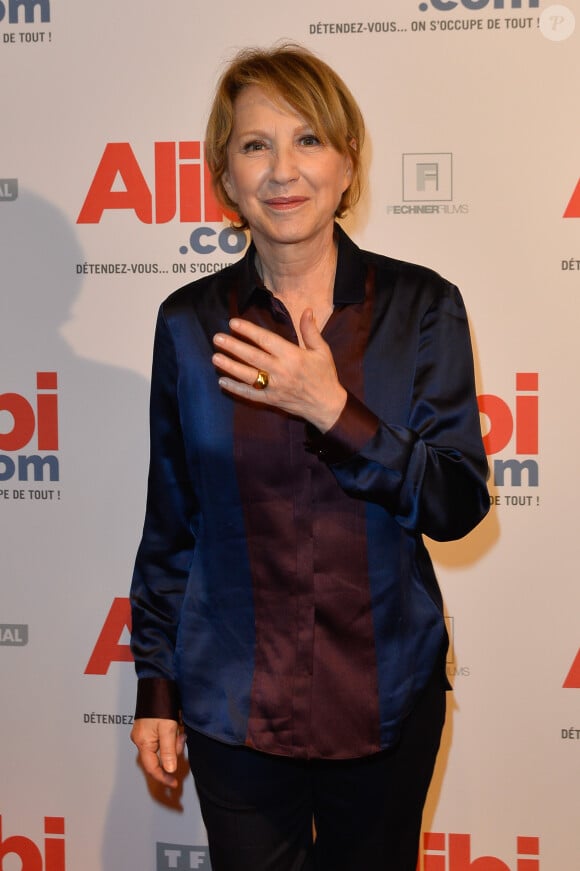 Nathalie Baye - Avant-première du film "Alibi.com" au cinéma Gaumont Opéra à Paris, le 31 janvier 2017. © Coadic Guirec/Bestimage