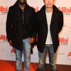 Noom Diawara et Frédéric Chau - Avant-première du film "Alibi.com" au cinéma Gaumont Opéra à Paris, le 31 janvier 2017. © Coadic Guirec/Bestimage