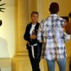 Exclusif - Sofia Richie et Lewis Hamilton à l'hôtel Montage Beverly Hills. Beverly Hills, le 30 janvier 2017.