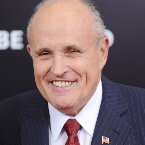 Rudy Giuliani à la Première du film "Monuments Men" théâtre Ziegfeld à New York, le 4 février 2014.