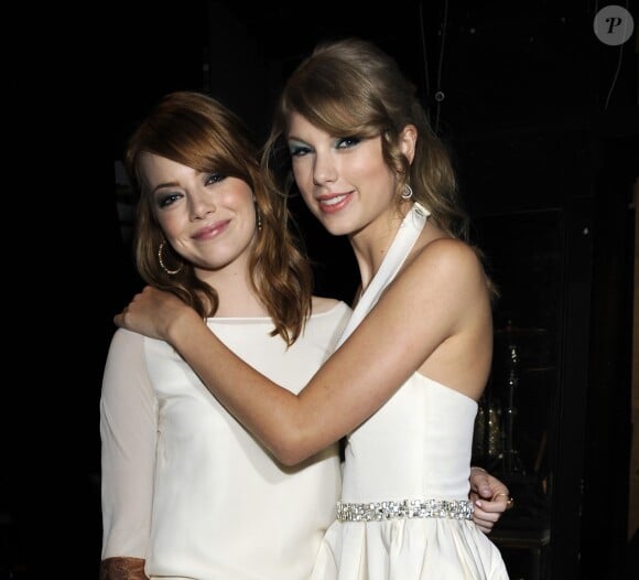 Emma Stone et Taylor Swift lors des Teen Choice Awards 2011 à Los Angeles le 7 août 2011