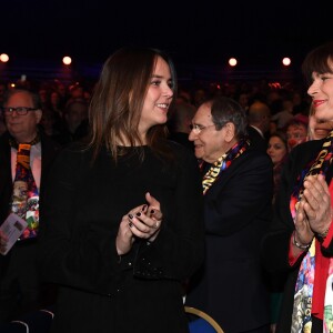 La princesse Stéphanie de Monaco et sa fille Pauline Ducruet - La famille princière de Monaco lors du 41ème Festival International du Cirque de Monte-Carlo, le 21 janvier 2017. © Manuel Vitali/Centre de presse Monaco/Bestimage