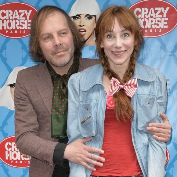 Philippe Katerine et Julie Depardieu - Generale du nouveau show du Crazy Horse avec Noemie Lenoir a Paris le 2 juin 2013.