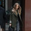 Gigi Hadid se promène dans les rues de New York, le 5 février 2017
