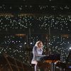 Lady Gaga en concert lors du Super Bowl au stade NRG à Houston, Texas, Etats-Unis, le 5 février 2017.