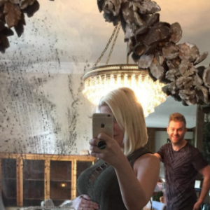 Tori Spelling enceinte de son 5e enfant. Janvier 2017.
