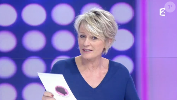 Sophie Davant victime d'une arnaque, elle s'explique dans "C'est au programme", le 7 février 2017 sur France 2.