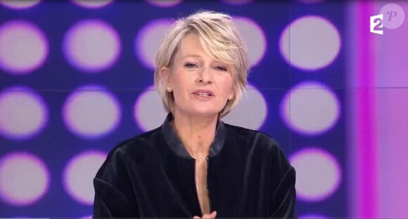 Sophie Davant dans "C'est au programme" - France 2, mardi 3 janvier 2017