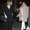 Taylor Swift est allée diner avec son amie Lena Dunham au restaurant Blue Ribbon à New York, le 21 février 2016