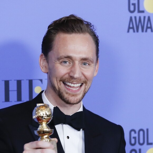 Tom Hiddleston lors de la 74ème cérémonie annuelle des Golden Globe Awards à Beverly Hills, Los Angeles, Californie, Etats-Unis, le 8 janvier 2017. © Olivier Borde/Bestimage