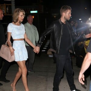 Taylor Swift et son petit ami Calvin Harris ont fait la fête ensemble à New York, le 26 mai 2015