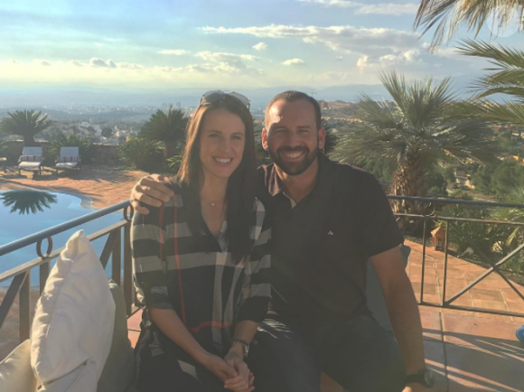 Sergio Garcia et Angela Akins se sont fiancés lors du nouvel an 2017. Photo Instagram, novembre 2016.