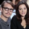 Portrait de Lorant Deutsch et sa femme Marie Julie Baup. Le 8 octobre 2015