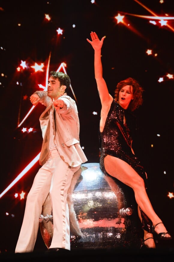 Exclusif - Première de la représentation de la comédie musicale "Saturday Night Fever" au Palais des Sports de Paris le 9 février 2017. © Coadic Guirec - Dominique Jacovides / Bestimage