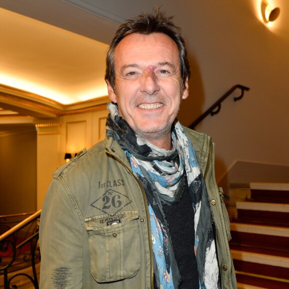 Semi-exclusif - Jean-Luc Reichmann - Générale de la pièce "L'heureux élu", une comédie de Eric Assous au Théâtre de la Madeleine à Paris le 24 octobre 2016. © Coadic Guirec/Bestimage