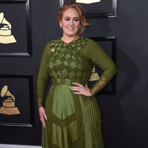 Adele à la 59ème soirée annuelle des Grammy Awards au Staples Center de Los Angeles, le 12 février 2017 © Chris Delmas/Bestimage