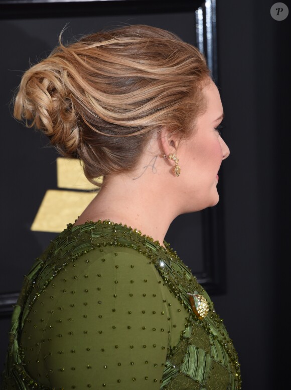 Adele à la 59ème soirée annuelle des Grammy Awards au Staples Center de Los Angeles, le 12 février 2017 © Chris Delmas/Bestimage