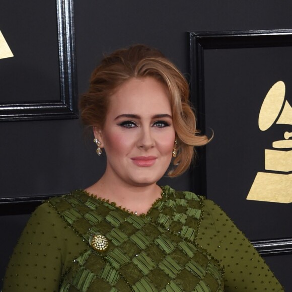 Adele à la 59ème soirée annuelle des Grammy Awards au Staples Center de Los Angeles, le 12 février 2017 © Chris Delmas/Bestimage