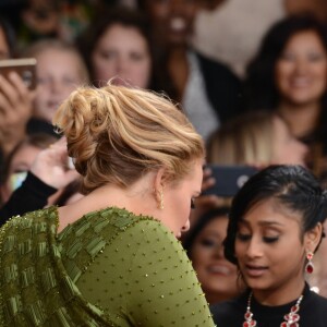 Adele à la 59ème soirée annuelle des Grammy Awards au Staples Center de Los Angeles, le 12 février 2017 © Chris Delmas/Bestimage