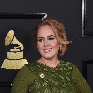 Adele à la 59ème soirée annuelle des Grammy Awards au Staples Center de Los Angeles, le 12 février 2017 © Chris Delmas/Bestimage