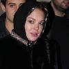 Lindsay Lohan arrive à Istanbul, le 24 janvier 2017