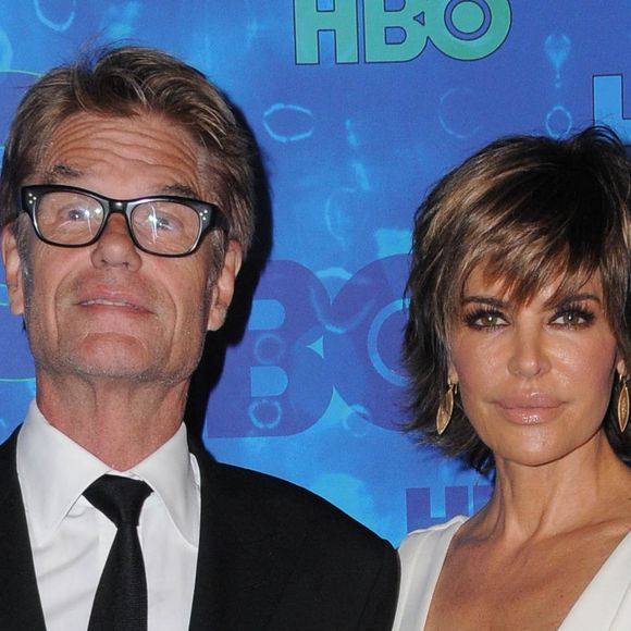 Harry Hamlin, Lisa Rinna à la Soirée HBO post Emmy Awards à la suite de la 68ème soirée des Emmy Awards à Los Angeles le 18 septembre 2016. © Birdie Thompson/AdMedia via ZUMA Wire / Bestimage