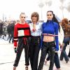 Delilah Belle Hamlin, Amelia Gray Hamlin lors du défilé Tommy Hilfiger à Venice Beach le 8 février 2017