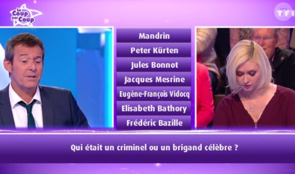 Jean-Luc Reichmann et Claire - "Les 12 Coups de midi", mercredi 15 février 2017, TF1