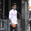Exclusif - Zayn Malik à New York dans le quartier de TriBeCa le 26 janvier 2017.