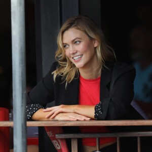 Exclusif - Karlie Kloss à Saint-Barthélemy, le 13 février 2017.