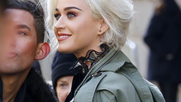 Katy Perry assiste au défilé Marc Jacobs à la Park Avenue Armory. New York, le 16 février 2017.