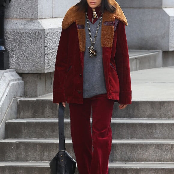 Kendall Jenner - Défilé Marc Jacobs automne-hiver 2017 à New York. Le 16 février 2017.