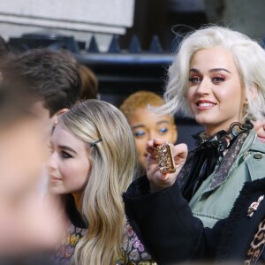 Katy Perry - Défilé Marc Jacobs automne-hiver 2017 à New York. Le 16 février 2017.