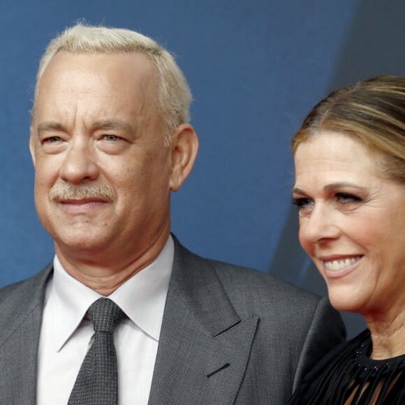 Tom Hanks et Rita Wilson à la première de 'Bridge of Spies - Der Unterhaendler' à Berlin, le 13 novembre 2015