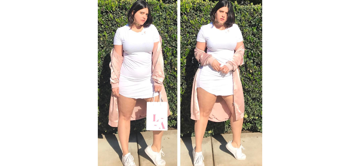 Vidéo Denise Bidot, mannequin grande taille, assume ses formes et