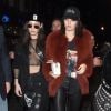 Kendall Jenner et Bella Hadid vont dîner au restaurant Sexy Fish de Londres le 18 février 2017.