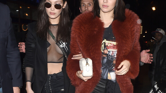 Kendall Jenner et les soeurs Hadid : Soirée filles très sexy pour les modeuses !