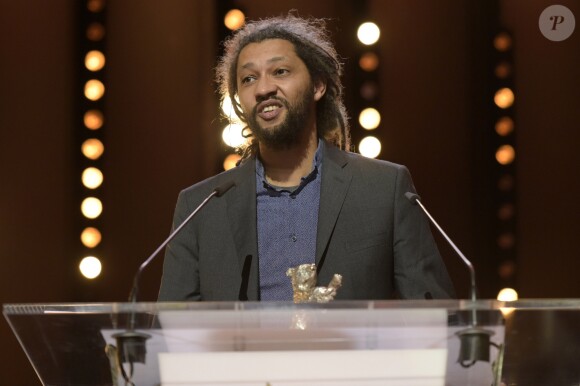 Alain Gomis ( Grand Prix du Jury pour le film "Félicité") - Cérémonie de remise des prix au 67e festival du film de Berlin le 18 février 2017. © Future-Image via ZUMA Press / Bestimage