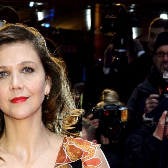 Maggie Gyllenhaal - Arrivées et cérémonie de clôture du 67e festival du film de Berlin le 18 février 2017.