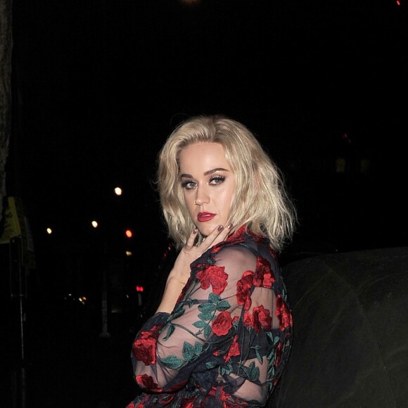 Katy Perry - Les célébrités arrivent à l'afterparty Universal for the Brit Awards 2017 à Londres, le 22 février 2017