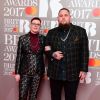 Rag'n'Bone Man aka Rory Graham lors des BRIT Awards, à O2 Arena, Londres, le 22 février 2017.