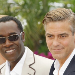 George Clooney et Don Cheadle à Cannes.