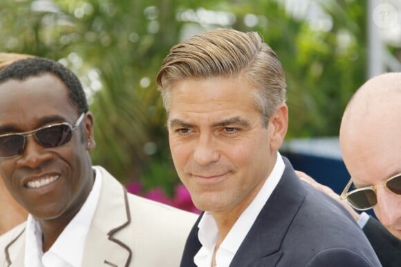 George Clooney et Don Cheadle à Cannes.