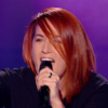 Lily Berry dans "The Voice 6" le 25 février 2017 sur TF1.