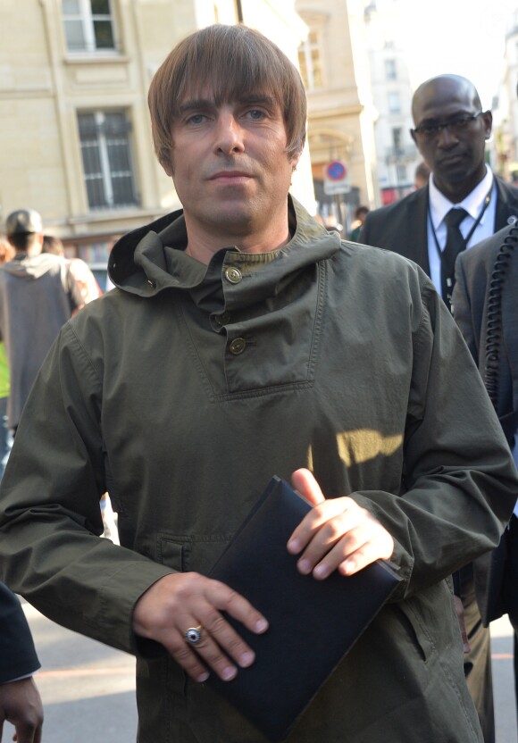 Liam Gallagher - Arrivée des people au défilé Saint Laurent Homme collection Printemps-Eté 2016 au Carreau du Temple lors de la Fashion Week à Paris, le 28 juin 2015.