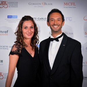 Pierre Frola et sa femme Mara - Photocall de la soirée de gala de L'AMREF Flying Doctors à Monaco le 24 février 2017.